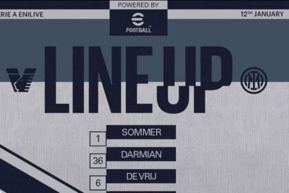 Formazioni ufficiali Venezia Inter
