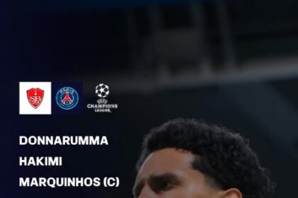 Formazioni ufficiali Brest-Psg